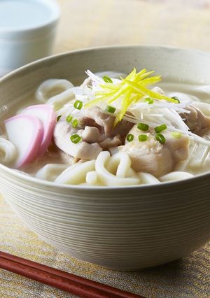 柚子香る！鶏だしうどん-レシピのメイン写真
