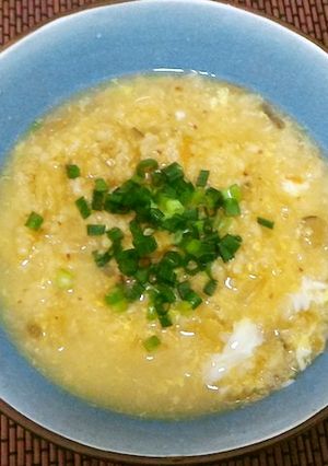 安心米「五目ご飯」のキムチ雑炊-レシピのメイン写真