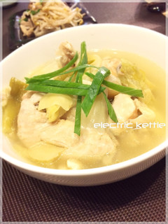 手羽で出来る!!お手軽簡単「参鶏湯」-レシピのメイン写真