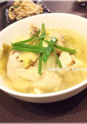 手羽で出来る！！お手軽簡単「参鶏湯」-レシピのメイン写真