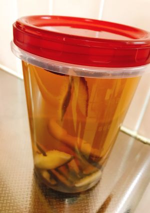 作り置き♪干し椎茸とこんぶで冷たい汁♪-レシピのメイン写真