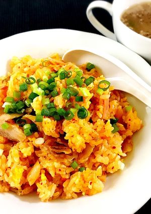 簡単♬おいしい❤キムチ炒飯-レシピのメイン写真