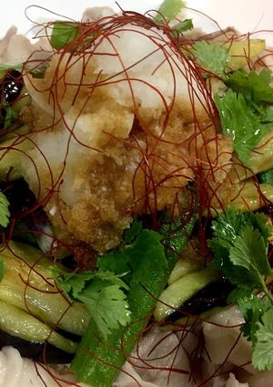 豚しゃぶと揚げ夏野菜のおろしサラダ-レシピのメイン写真