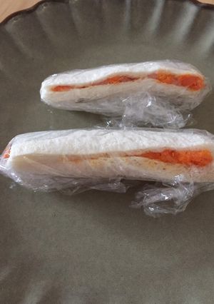 にんじんサンドイッチ-レシピのメイン写真