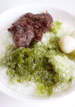 宇治金時白玉かき氷-レシピのメイン写真