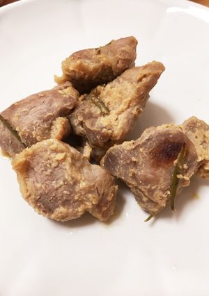 お弁当に♡ひとくち味噌ステーキ-レシピのメイン写真