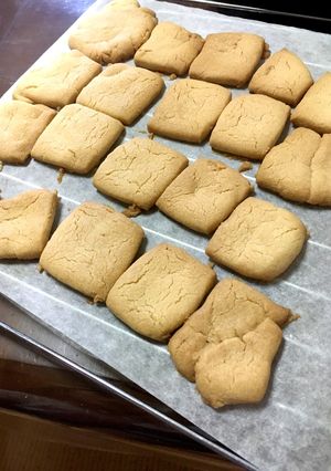 洗い物なしバターなしサクサククッキー-レシピのメイン写真