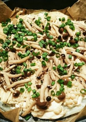たっぷりキノコの蒸し鶏-レシピのメイン写真
