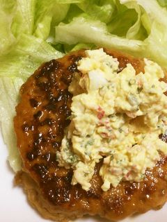 超楽々 和風チキンハンバーグ 作ります-レシピのメイン写真