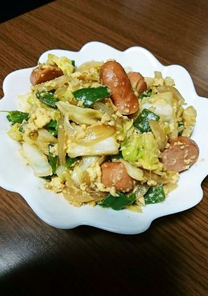 余った野菜とウインナーの炒め物-レシピのメイン写真