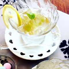 รูปของ 炭酸ぶどうゼリー