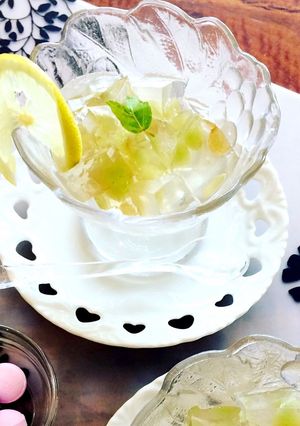 炭酸ぶどうゼリー-レシピのメイン写真
