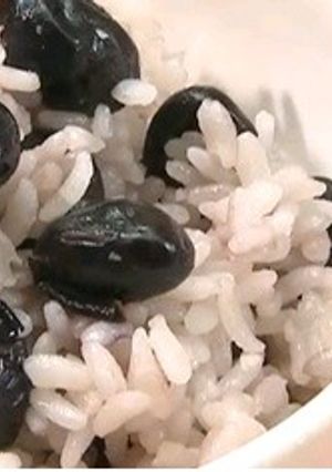 簡単！黒豆ごはん-レシピのメイン写真