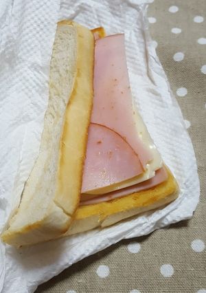 お皿もいらない☆トーストサンド-レシピのメイン写真