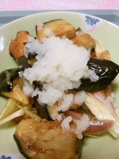 鶏肉とナスとミョウガのみぞれがけ-レシピのメイン写真