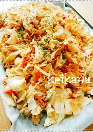 オーブンで超簡単☆天板焼きそば♪-レシピのメイン写真