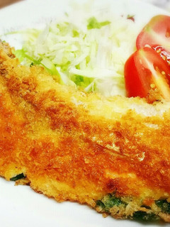 梅をサンド♪鮭フライ-レシピのメイン写真