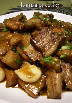 手早く簡単！バラ肉とレンコンの煮もの☆-レシピのメイン写真