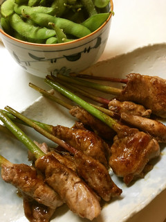 初夏の味!葉生姜の肉巻き-レシピのメイン写真