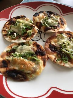 餃子の皮でネギ味噌ピザ♡-レシピのメイン写真