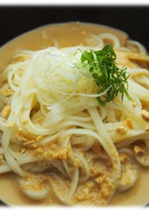 ピーナッツだれのさっぱりざるうどん-レシピのメイン写真