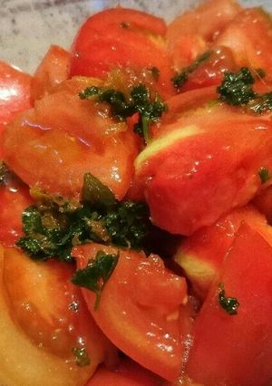 仕込み5分！常備菜♪トマトのナムル♪-レシピのメイン写真