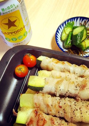 ズッキーニの肉巻き-レシピのメイン写真
