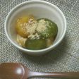 ヘルシーおやつ*おとうふ白玉だんご*