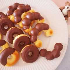 รูปของ 簡単米粉焼きドーナツ