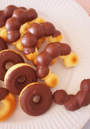 簡単米粉焼きドーナツ-レシピのメイン写真