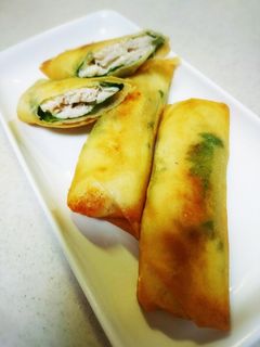 ささみと大葉のチーズ春巻き-レシピのメイン写真