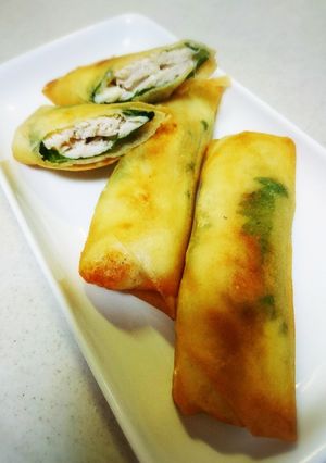 ささみと大葉のチーズ春巻き-レシピのメイン写真