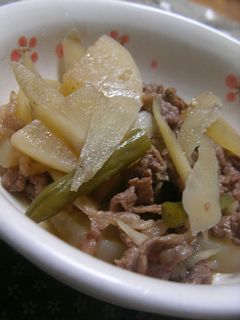 牛肉とごぼうのさっぱり煮-レシピのメイン写真