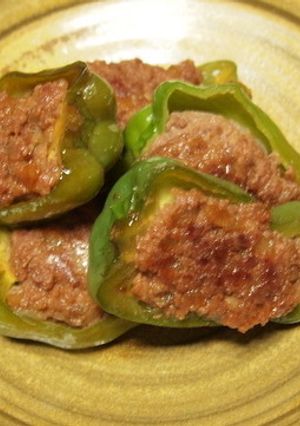 もっとかんたんピーマンの肉詰め-レシピのメイン写真