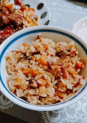 簡単フライパンで作る台湾料理 油飯-レシピのメイン写真