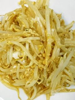 もやしの卵とじオイスターソース炒め-レシピのメイン写真