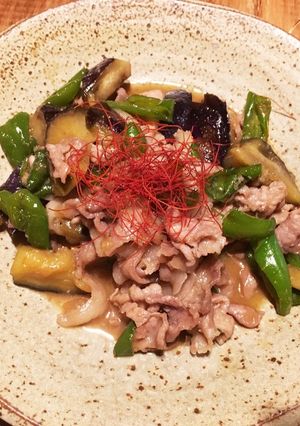 ♢ウチのナスとピーマン豚肉味噌炒め♢-レシピのメイン写真