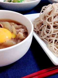 スタミナざる蕎麦:-)-レシピのメイン写真