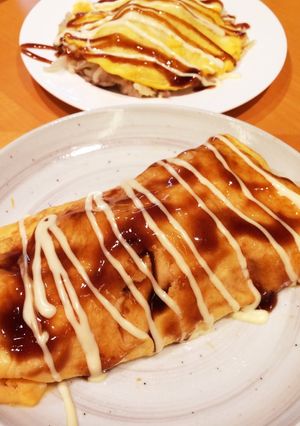 ヘルシー☆キャベツ入り豚平焼き-レシピのメイン写真