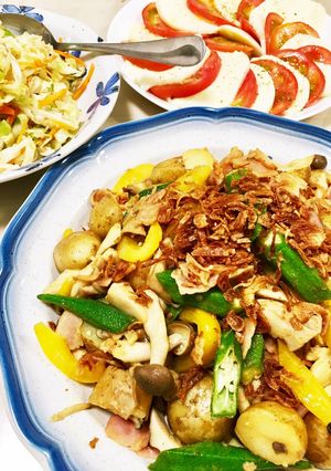 野菜もりもりっ♪のカレーマヨソテー-レシピのメイン写真