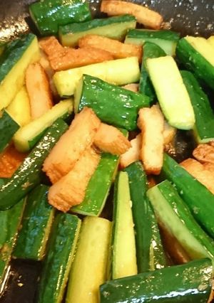 簡単！きゅうりとさつま揚げの中華炒め-レシピのメイン写真