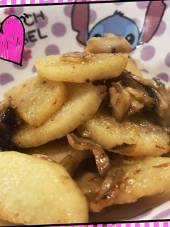 簡単ウマ♡長芋とまいたけのバターソテー♡-レシピのメイン写真