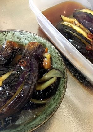 なすびのあんかけ煮びたし-レシピのメイン写真