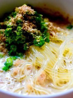 豆乳春雨スープ-レシピのメイン写真