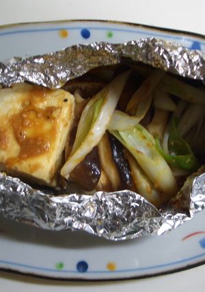 牡蠣のホイル焼き　柚子味噌で-レシピのメイン写真