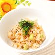 枝豆と新生姜じゃこと梅干しの炊き込みご飯