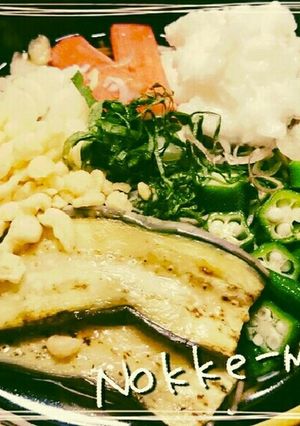 栄養満点！のっけ盛りそば-レシピのメイン写真
