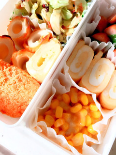 お弁当に!お箸で食べられるバターコーン-レシピのメイン写真