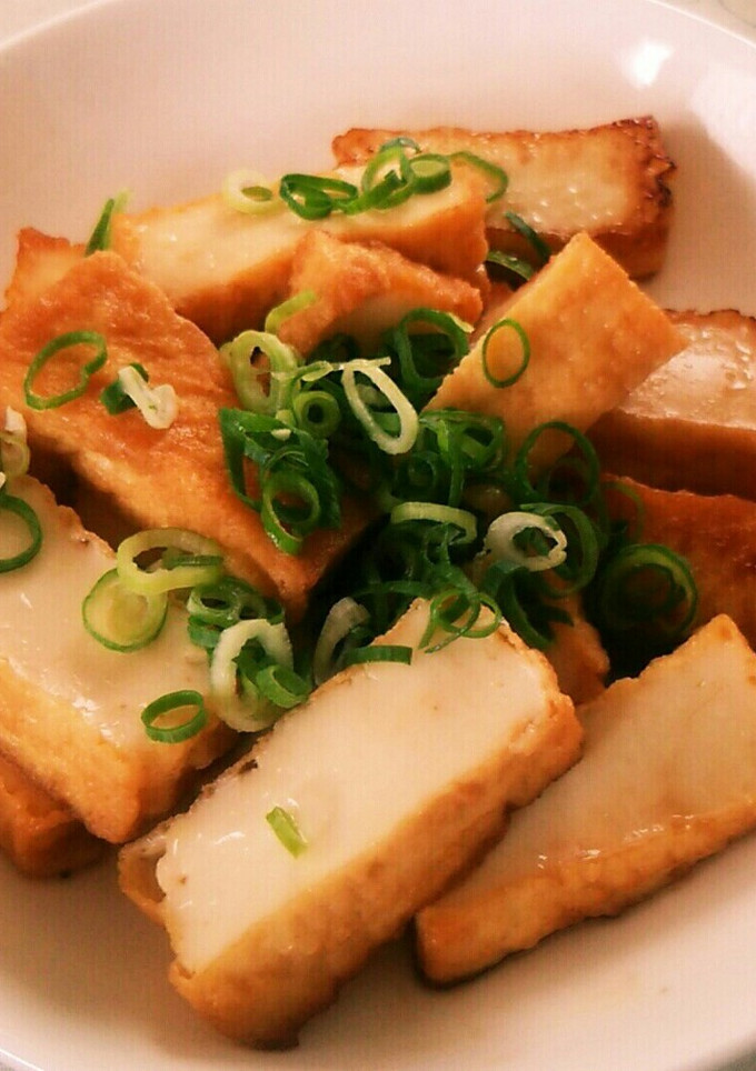 絹厚揚げの麺つゆ焼き-レシピのメイン写真