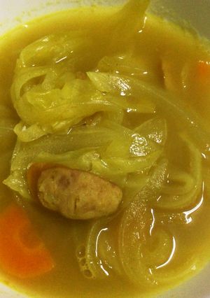 超楽々 野菜たっぷりカレースープ作ります-レシピのメイン写真